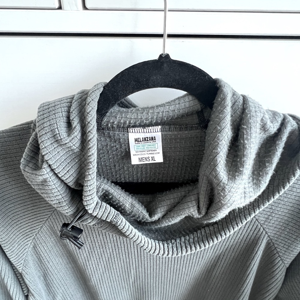 Melanzana Micro Grid Hoodie (with original sticker) - Men's XL